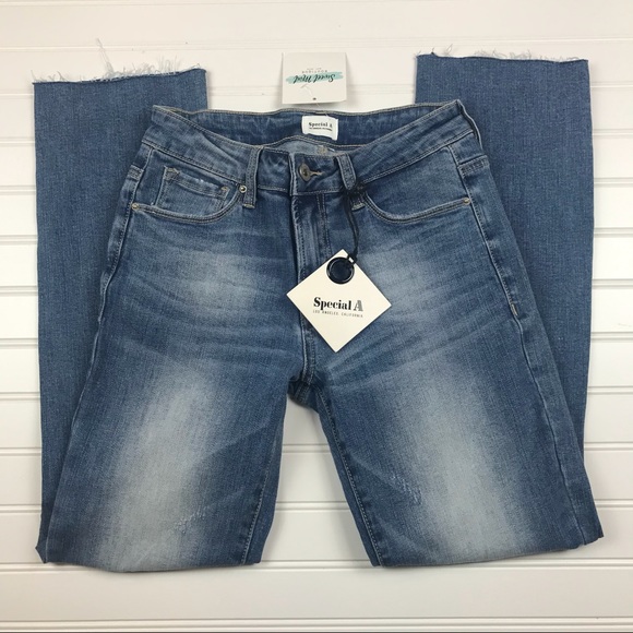 Special A Los Angeles CA Straight &  Distrsd Jeans - Picture 4 of 11